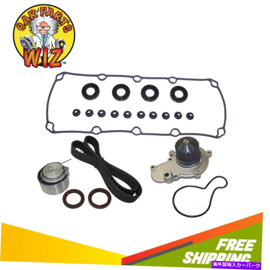 Water Pump タイミングベルトキットウォーターポンプバルブカバーフィット96-99ダッジプリマス2.0L SOHC Timing Belt Kit Water Pump Valve Cover Fits 96-99 Dodge Plymouth 2.0L SOHC【並行輸入品】
