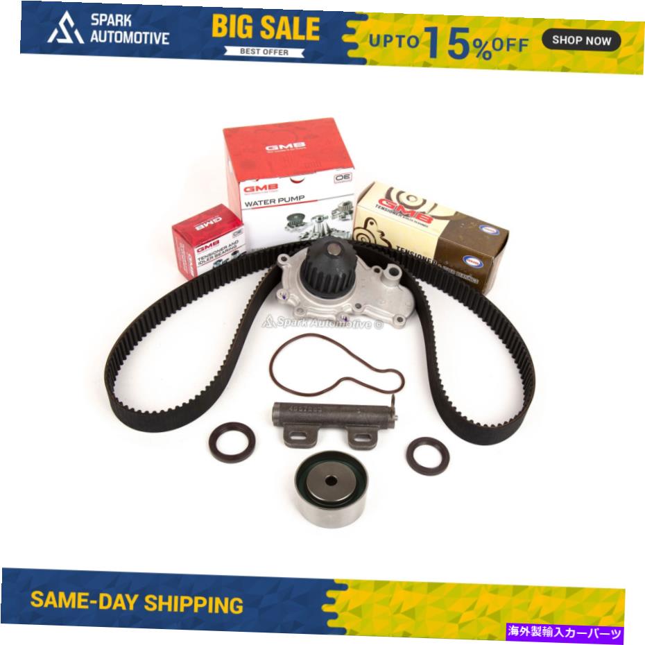 Water Pump タイミングベルトキットウォーターポンプフィット95-99クライスラーダッジプリマス2.0 ECB SOHC Timing Belt Kit Water Pump Fit 95-99 Chrysler Dodge Plymouth 2.0 ECB SOHC【並行輸入品】