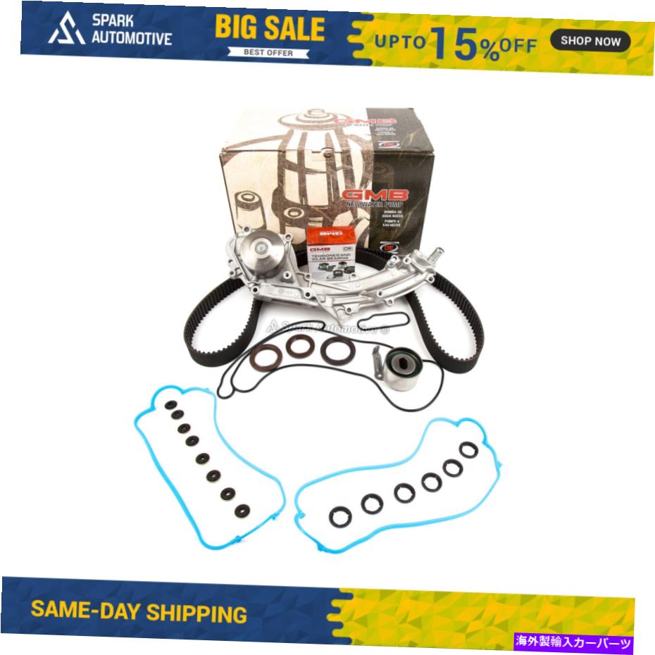 Water Pump タイミングベルトキットウォーターポンプバルブカバーフィットアキュラレジェンドセダン4ドア3.2 C32A1 Timing Belt Kit Water Pump Valve Cover Fit Acura Legend Sedan 4-Door 3.2 C32A1【並行輸入品】