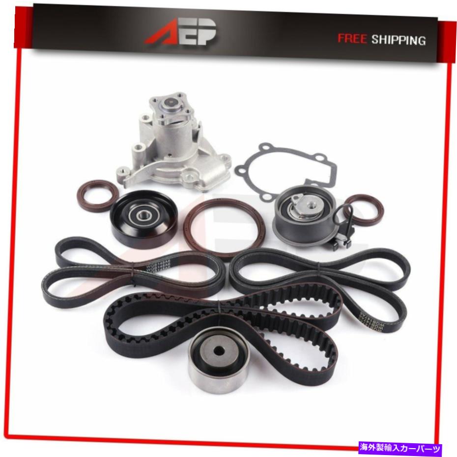 Water Pump タイミングベルトキットウォーターポンプv-ベルト09-09ヒュンダイエラントラ2.0L L4 DOHC \