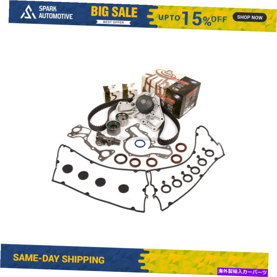 Water Pump タイミングベルトキットテンショナーウォーターポンプフィットダッジステルス3000GTターボV6 3.0L 6G72 Timing Belt Kit Tensioner Water Pump Fit Dodge Stealth 3000GT Turbo V6 3.0L 6G72【並行輸入品】