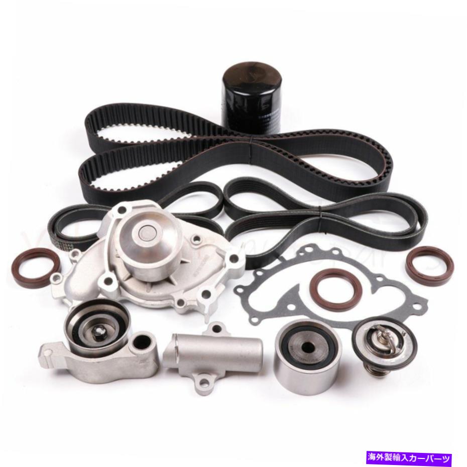 Water Pump トヨタハイランダーソララカムリ2002-2010 90311のタイミングベルトウォーターポンプキット Timing Belt Water Pump Kit For Toyota Highlander Solara Camry 2002-2010 90311【並行輸入品】