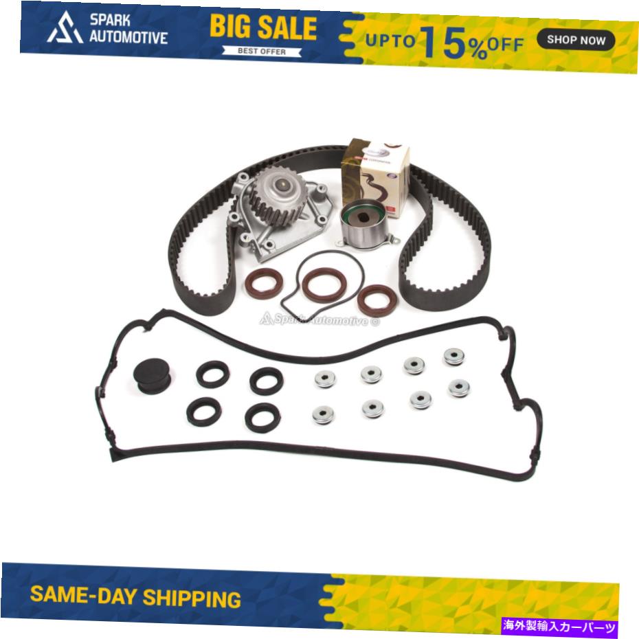 Water Pump タイミングベルトキットウォーターポンプフィットアキュラインテグラホンダシビックデルソルB16A3 B17A1 Timing Belt Kit Water Pump Fit Acura Integra Honda Civic Del Sol B16A3 B17A1【並行輸入品】