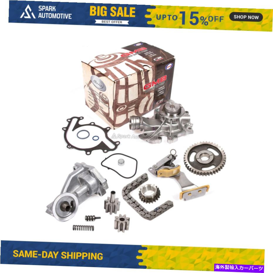 Water Pump タイミングチェーンキットウォーターオイルポンプフィット96-04 Ford Freestar Windstar Mercury 3.8 OHV Timing Chain Kit Water Oil Pump Fit 96-04 Ford Freestar Windstar Mercury 3.8 OHV【並行輸入品】