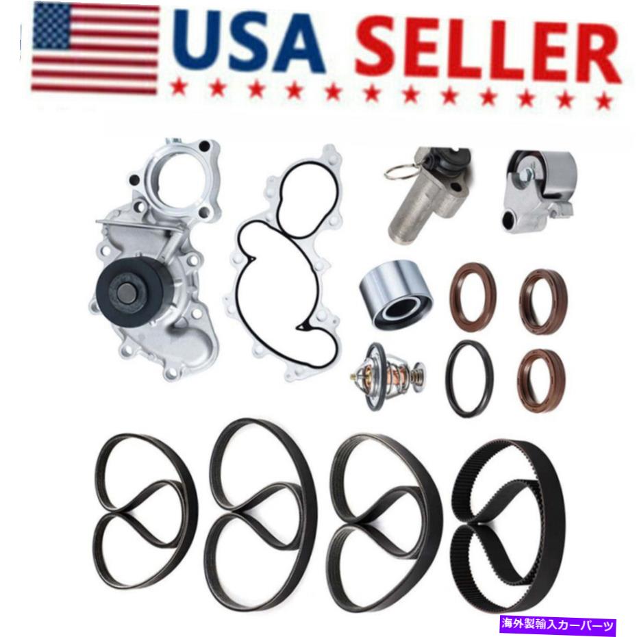 Water Pump トヨタタコマツンドラ4runner 3.4L V6のウォーターポンプタイミングベルトキット Water Pump Timing Belt Kit for Toyota Tacoma Tundra 4Runner 3.4L V6 Brand New【並行輸入品】