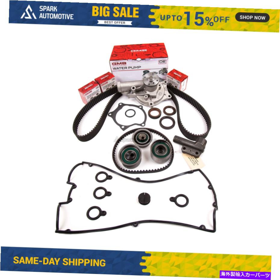 Water Pump タイミングベルトキットウォーターポンプバルブカバーフィット89-92三菱イーグルターボ4G63T Timing Belt Kit Water Pump Valve Cover Fit 89-92 Mitsubishi Eagle TURBO 4G63T【並行輸入品】 56,144円