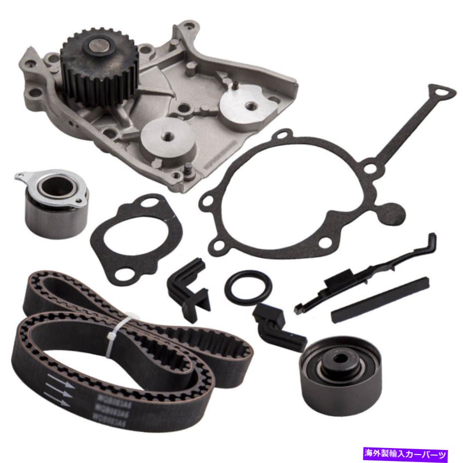 Water Pump Kia Sportage 2.0L 1998cc Dohc L4 95-99 168歯のタイミングベルトウォーターポンプキット Timing Belt Water Pump Kit for KIA SPORTAGE 2.0L 1998CC DOHC L4 95-99 168 teeth【並行輸入品】