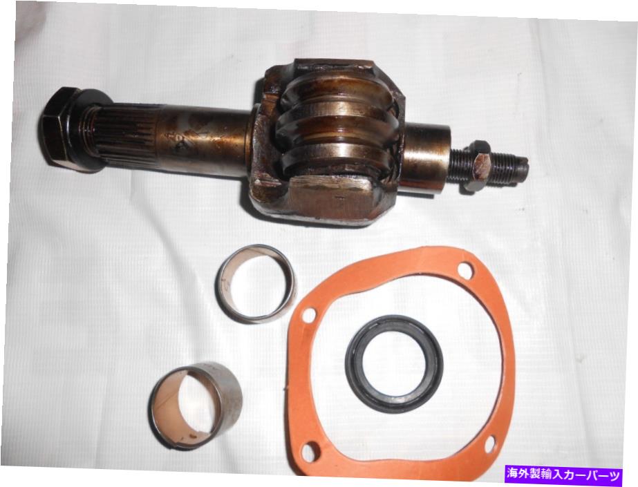 Steering Shaft ステアリングセクターシャフトアスリー＆ステアリングワームギアジープマヒンドラCJのRHD/LHD Xlo Steering Sector Shaft Assly & Steering Worm Gear Jeep Mahindra CJ's RHD/LHD XLO【並行輸入品】