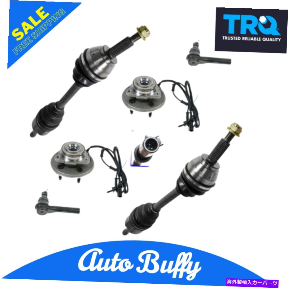 Steering Shaft TRQ CV車軸ハブベアリングアセンブリアウタータイロッドキットエクスプローラーマウンテニアに適合する TRQ CV Axle Hub Bearing Assembly Outer Tie Rod Kit Fits Explorer Mountaineer【並行輸入品】