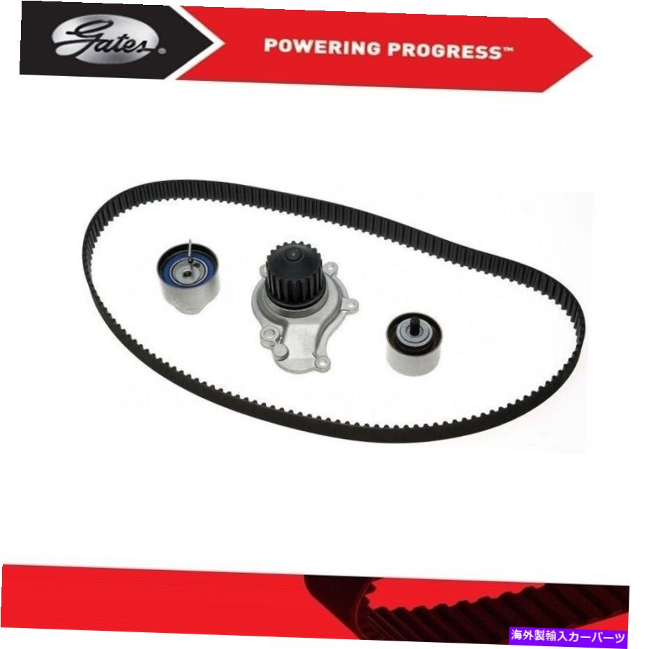 Water Pump 2000年から2002年のウォーターポンプ付きゲートエンジンタイミングベルトキットクライスラーボイジャーL4-2 GATES Engine Timing Belt Kit With Water Pump for 2000-2002 Chrysler Voyager L4-2【並行輸入品】