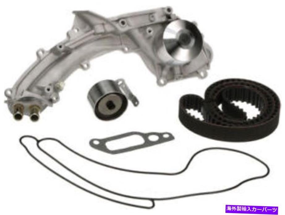 Water Pump ウォーターポンプゲートを備えたエンジンタイミングベルトキットTCKWP193 Engine Timing Belt Kit With Water Pump Gates TCKWP193【並行輸入品】