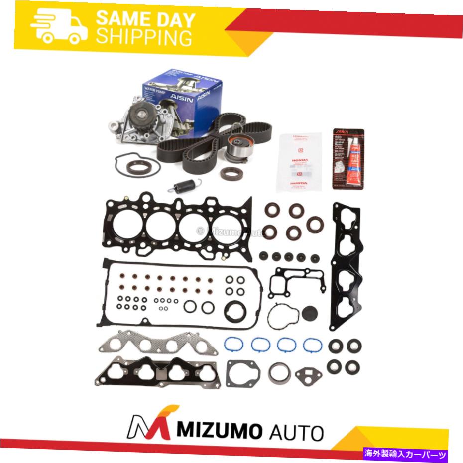 Water Pump ヘッドガスケットセットタイミングベルトキットアイシンウォーターポンプフィット01-05ホンダシビックD17A2/A6 Head Gasket Set Timing Belt Kit AISIN Water Pump Fit 01-05 Honda Civic D17A2/A6【並行輸入品】 64,917円