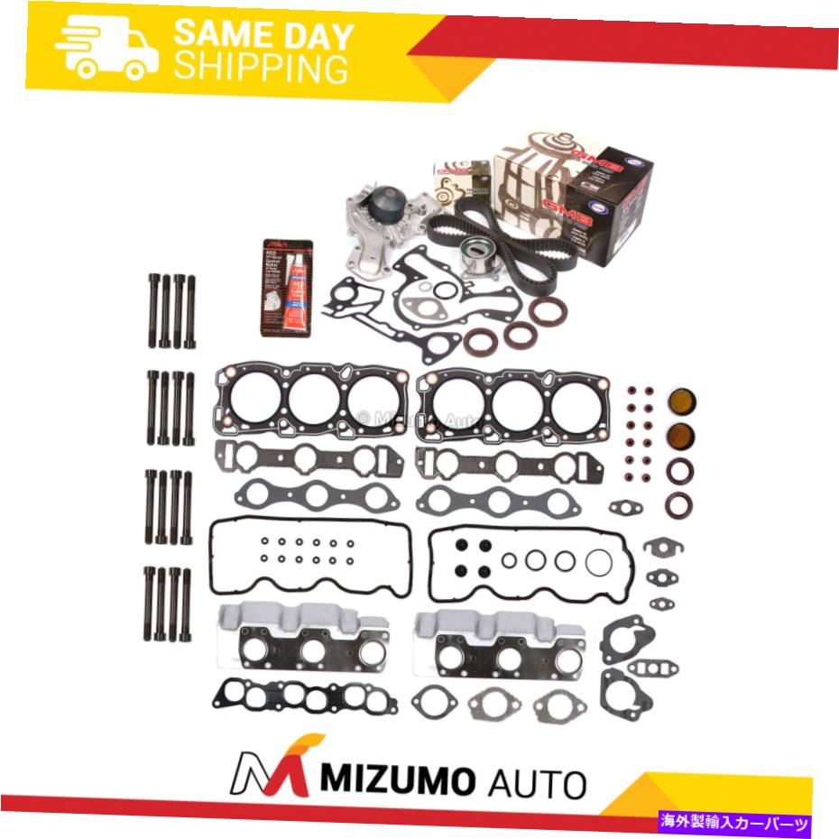 Water Pump ヘッドガスケットセットタイミングベルトキットウォーターポンプフィット89-00クライスラーダッジ6G72 Head Gasket Set Timing Belt Kit Water Pump Fit 89-00 Chrysler Dodge 6G72【並行輸入品】