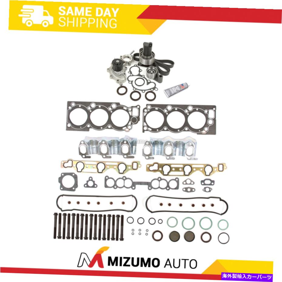 Water Pump ヘッドガスケットセットタイミングベルトキットウォーターポンプフィット93-95トヨタT100 4runner3vze Head Gasket Set Timing Belt Kit Water Pump Fit 93-95 Toyota T100 4Runner 3VZE【並行輸入品】