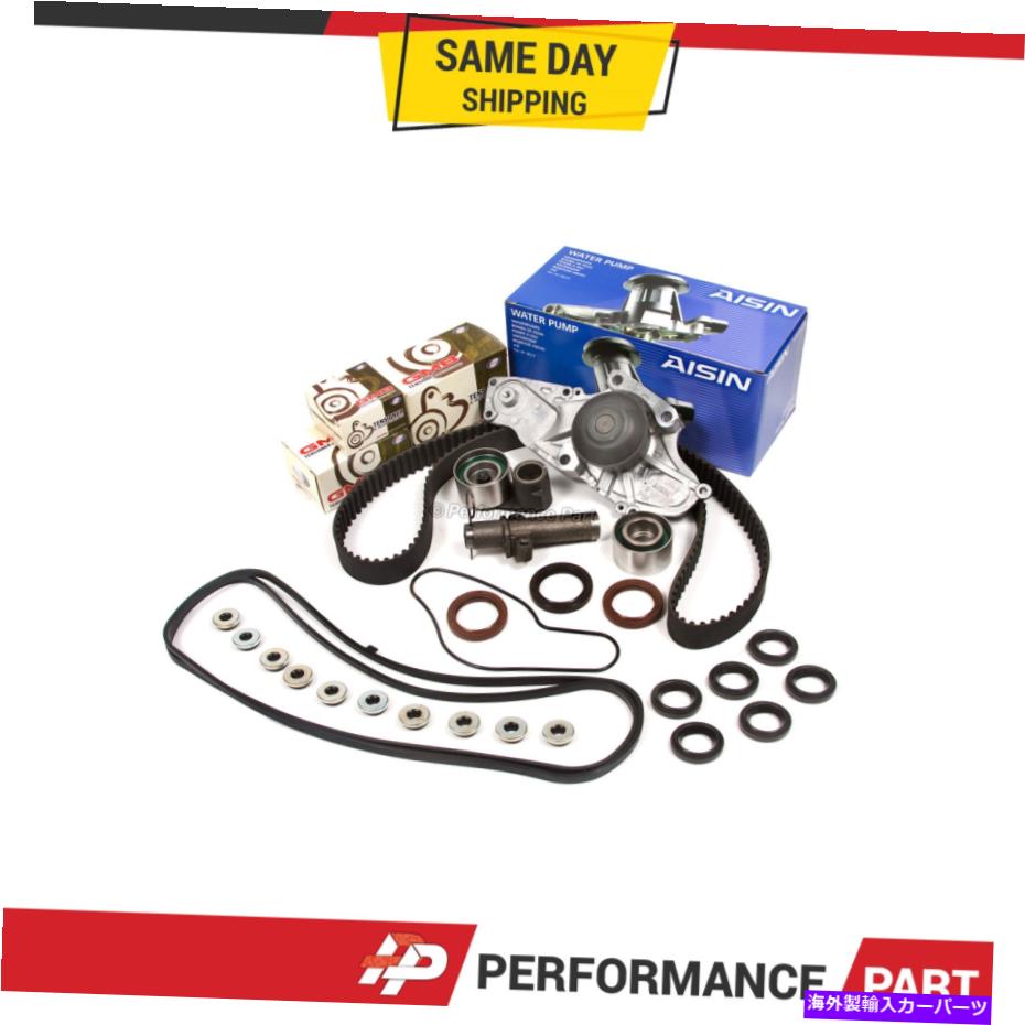 Water Pump タイミングベルトキットウォーターポンプバルブカバーセット00-04ホンダオデッセイアキュラJ32A J35A Timing Belt Kit Water Pump Valve Cover Set 00-04 Honda Odyssey Acura J32A J35A【並行輸入品】
