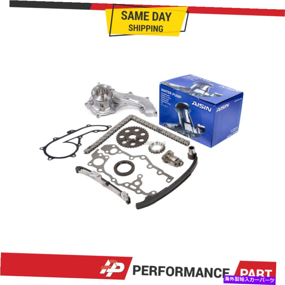 Water Pump 95-04のタイミングチェーンキットアイシンウォーターポンプ2.4LトヨタタコマDOHC 16V 2RZFE Timing Chain Kit AISIN Water Pump for 95-04 2.4L Toyota Tacoma DOHC 16V 2RZFE【並行輸入品】