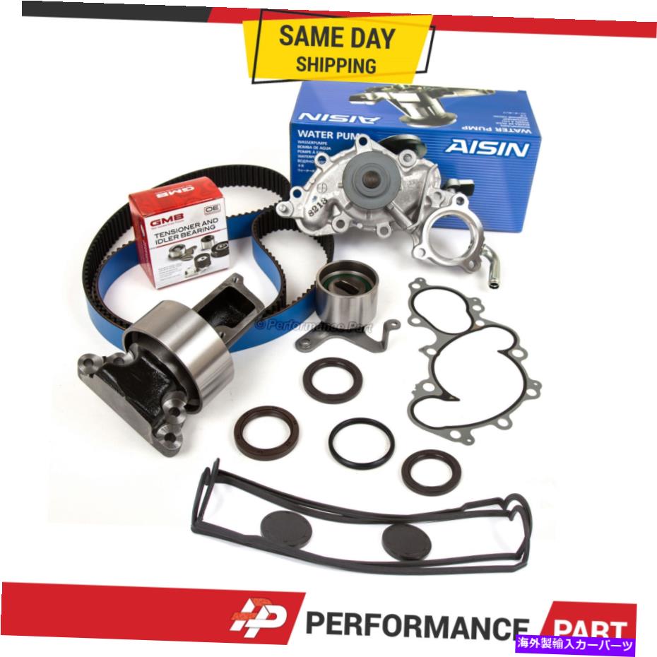 Water Pump タイミングベルトキットアイシンウォーターポンプバルブカバーガスケット89-92トヨタ3.0 V6 3vze Timing Belt Kit AISIN Water Pump Valve Cover Gasket for 89-92 Toyota 3.0 V6 3VZE【並行輸入品】