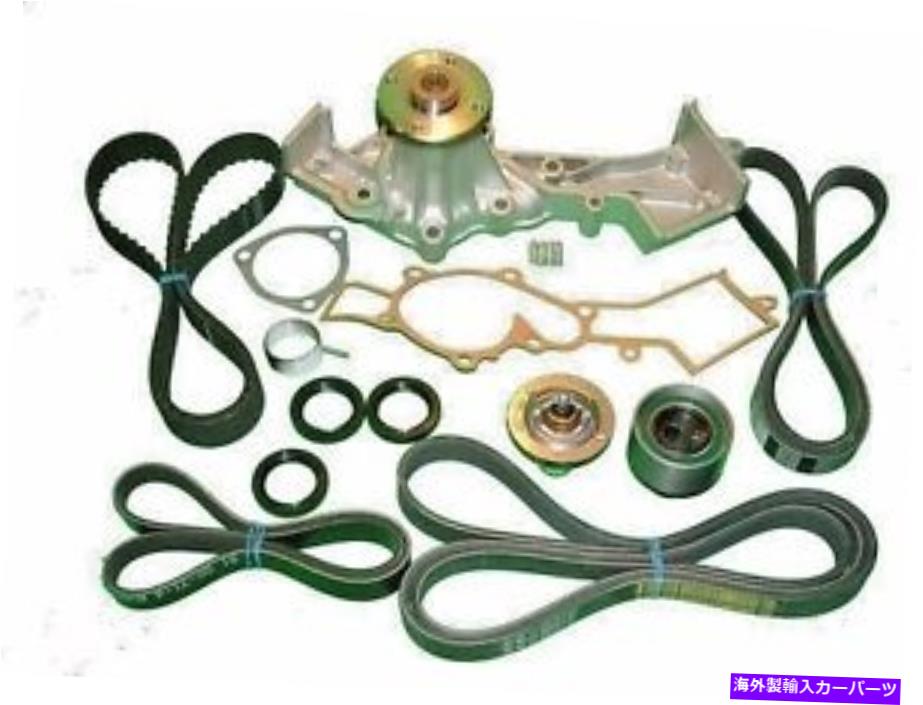 Water Pump タイミングベルトキットフィット200000日産Xterraテンショナーベルトシール水ポンプ Timing Belt Kit fits2000 Nissan Xterra Tensioner Belts Seals WATER PUMP【並行輸入品】