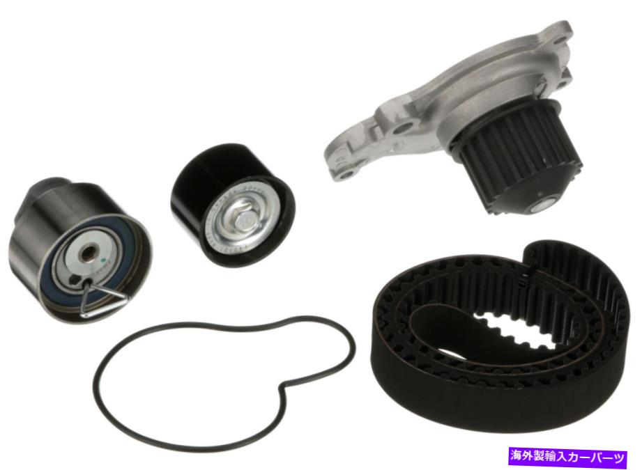 Water Pump 1997年のクライスラーストラタス2.4Lエンジンタイミングベルトキット付きウォーターポンプゲート For 1997 Chrysler Stratus 2.4L Engine Timing Belt Kit with Water Pump Gates【並行輸入品】
