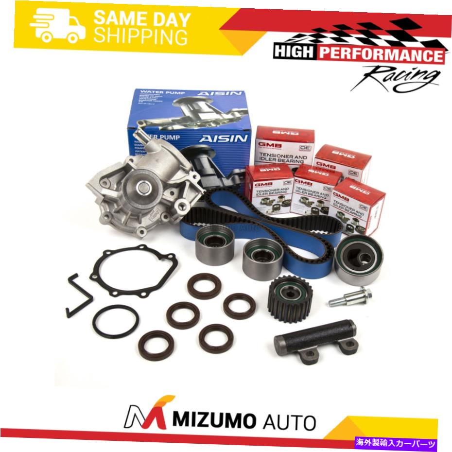 Water Pump タイミングベルトキットテンショナーウォーターポンプフィット90-97スバル1.8L 2.2L SOHC EJ18 EJ22 Timing Belt Kit Tensioner Water Pump Fit 90-97 Subaru 1.8L 2.2L SOHC EJ18 EJ22【並行輸入品】