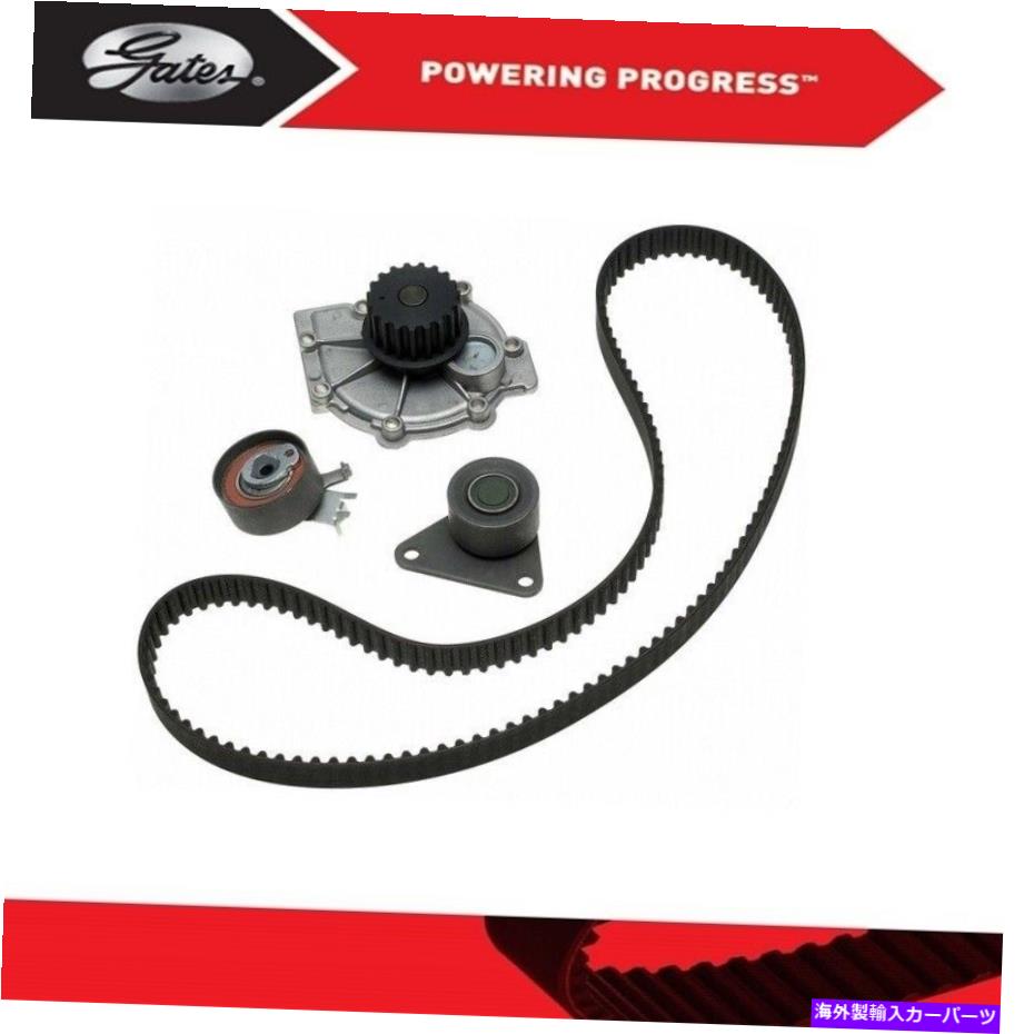 Water Pump 2007年から2009年のウォーターポンプ付きゲートエンジンタイミングベルトキットボルボS60 L5-2.4L GATES Engine Timing Belt Kit With Water Pump for 2007-2009 Volvo S60 L5-2.4L【並行輸入品】