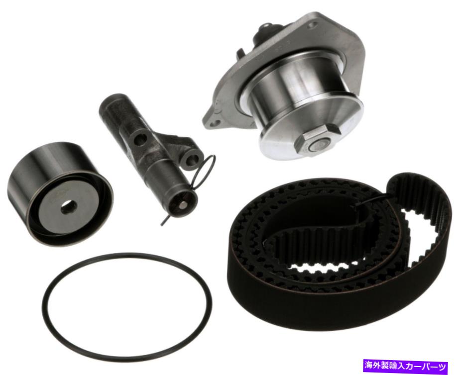 Water Pump 1995年から1996年のChrysler New Yorker 3.5L ENGタイミングベルトキット付きウォーターポンプゲート For 1995-1996 Chrysler New Yorker 3.5L Eng Timing Belt Kit with Water Pump Gates【並行輸入品】
