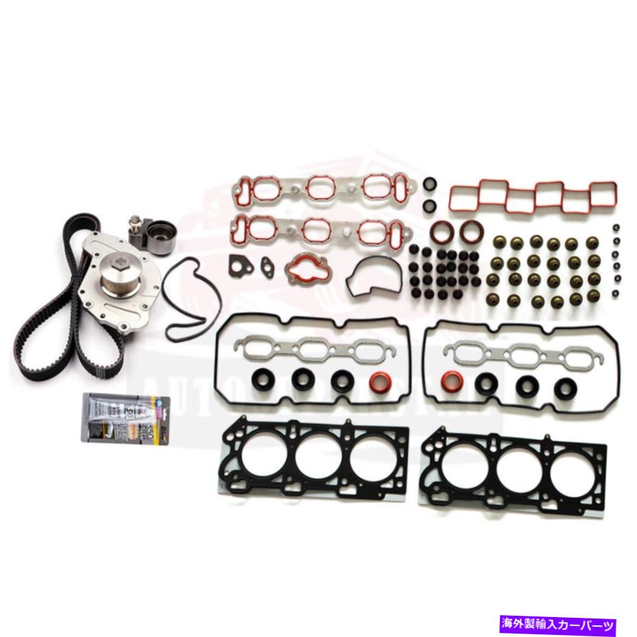 Water Pump タイミングベルトキットウォーターポンプヘッドガスケットセット05-06クライスラー300ダッジ充電器 Timing Belt Kit Water Pump Head Gasket Set For 05-06 Chrysler 300 Dodge Charger【並行輸入品】