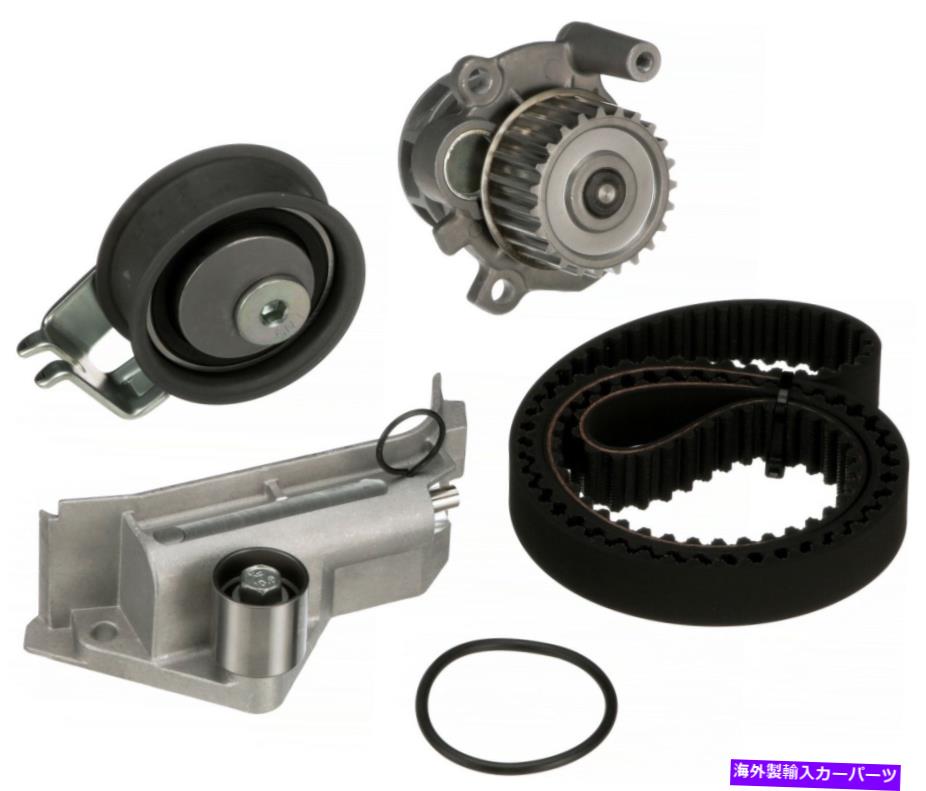 Water Pump 2000年から2005年のフォルクスワーゲンビートル1.8L ENGタイミングベルトキット付きウォーターポンプゲート For 2000-2005 Volkswagen Beetle 1.8L Eng Timing Belt Kit with Water Pump Gates【並行輸入品】
