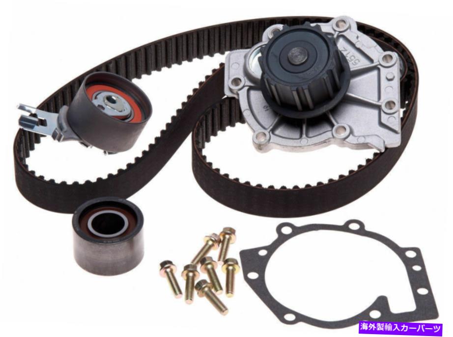 Water Pump ゲートTCKWP319Aエンジンタイミングベルトキット00-01ボルボS80用ウォーターポンプ付き Gates TCKWP319A Engine Timing Belt Kit with Water Pump For 00-01 Volvo S80【並行輸入品】