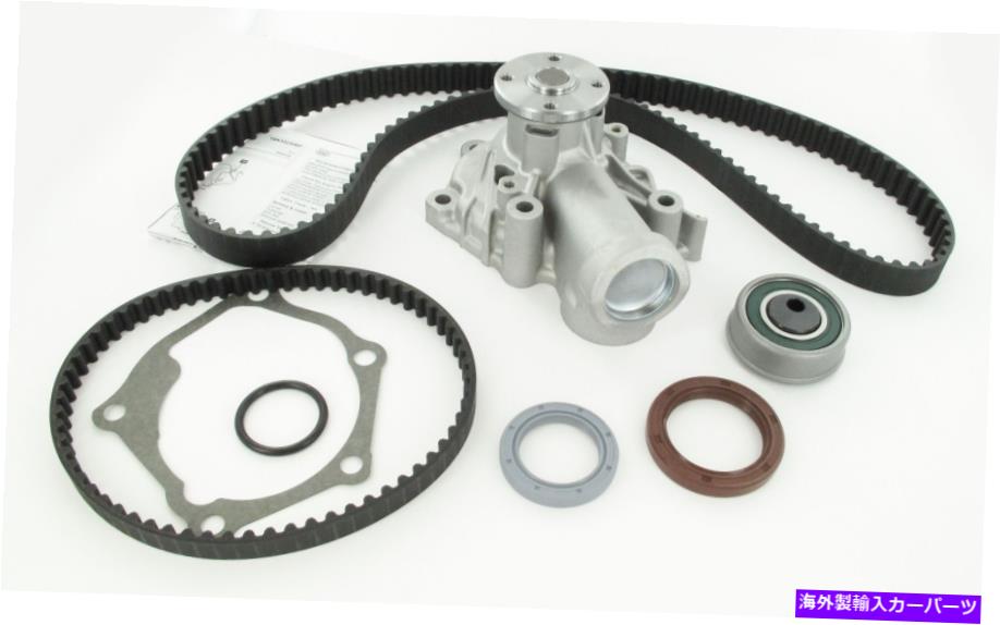 Water Pump Eclipse Lancer Outlander Galant用のウォーターポンプ付き新しいエンジンタイミングベルトキット New Engine Timing Belt Kit with Water Pump for Eclipse Lancer Outlander Galant【並行輸入品】