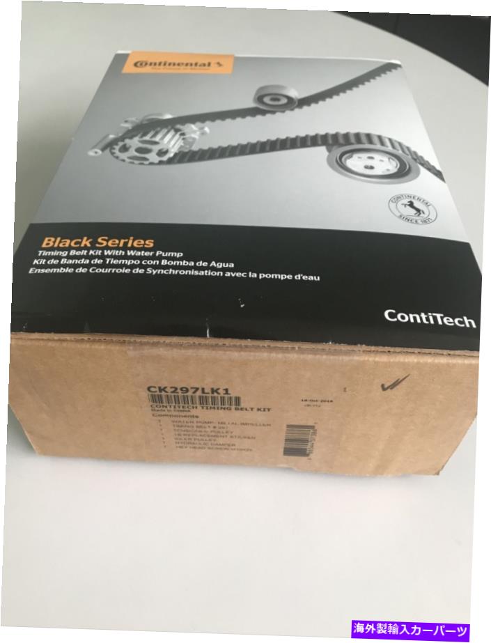 Water Pump ウォーターポンプDOHC CRP TB297LK1付きエンジンタイミングベルトキット Engine Timing Belt Kit with Water Pump-DOHC CRP TB297LK1【並行輸入品】