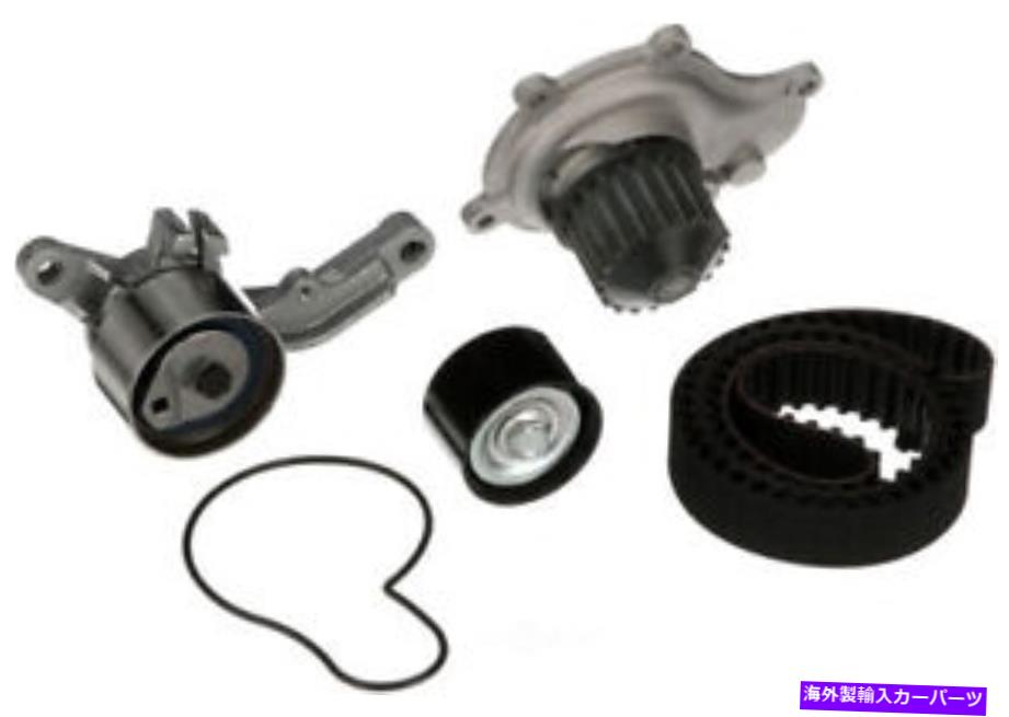 Water Pump ウォーターポンプゲートを備えたエンジンタイミングベルトキットTCKWP265A Engine Timing Belt Kit With Water Pump Gates TCKWP265A【並行輸入品】