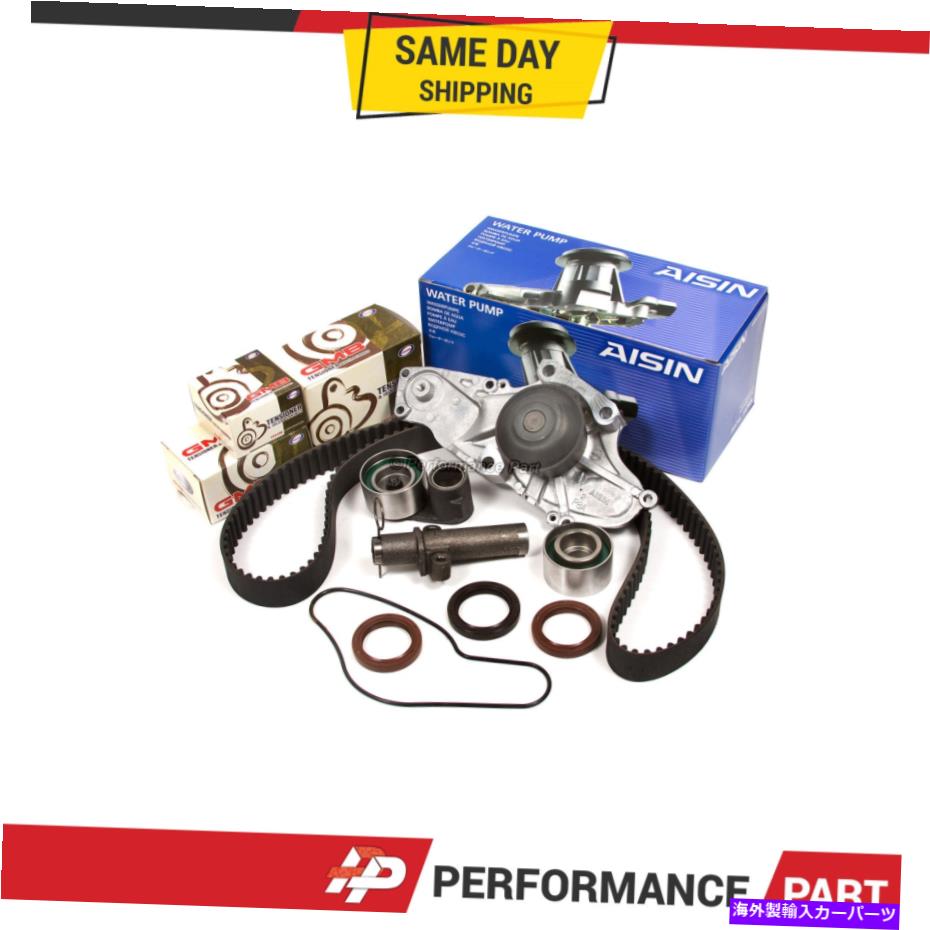 Water Pump タイミングベルトキットウォーターポンプテンショナー00-04ホンダパイロットオデッセイアキュラJ32A J35A Timing Belt Kit Water Pump Tensioner 00-04 Honda Pilot Odyssey Acura J32A J35A【並行輸入品】