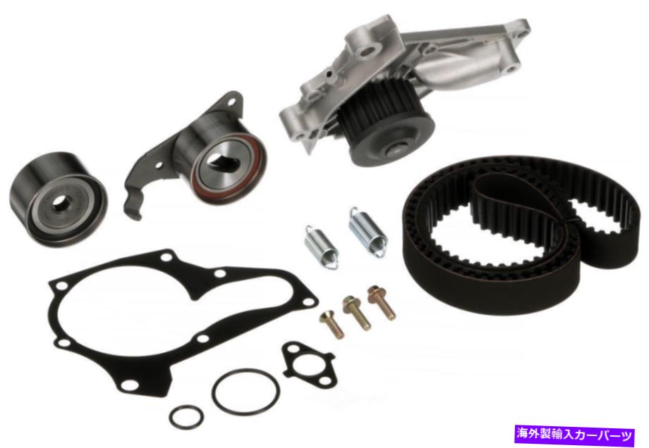 Water Pump ウォーターポンプゲートを備えたエンジンタイミングベルトキットTCKWP199 Engine Timing Belt Kit with Water Pump Gates TCKWP199【並行輸入品】