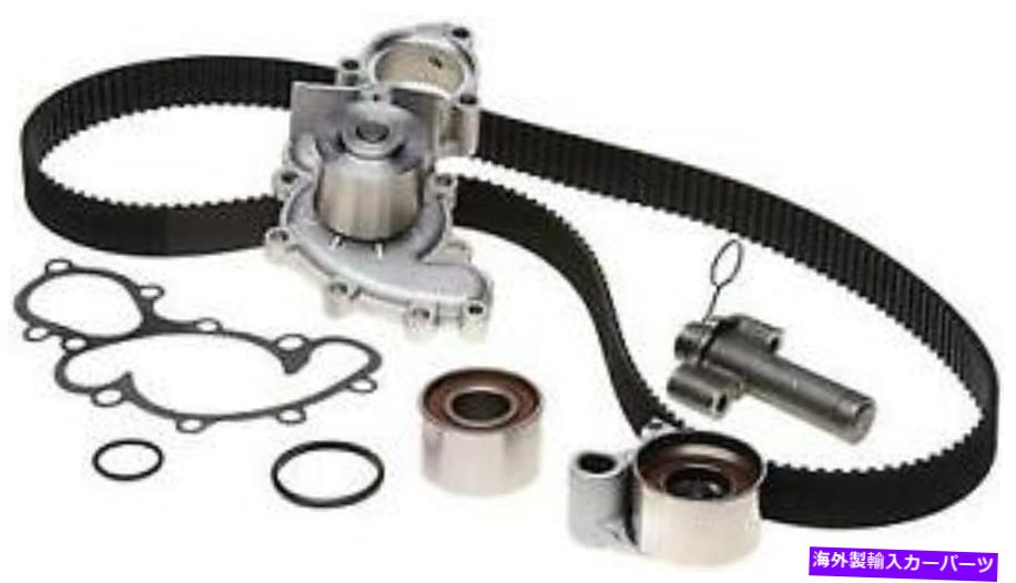 Water Pump ＃TCKWP200Aゲートエンジンタイミングベルトキット付きウォーターポンプ # TCKWP200A Gates Engine Timing Belt Kit with Water Pump【並行輸入品】