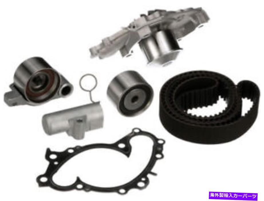 Water Pump ウォーターポンプゲートを備えたエンジンタイミングベルトキットTCKWP257A Engine Timing Belt Kit With Water Pump Gates TCKWP257A【並行輸入品】