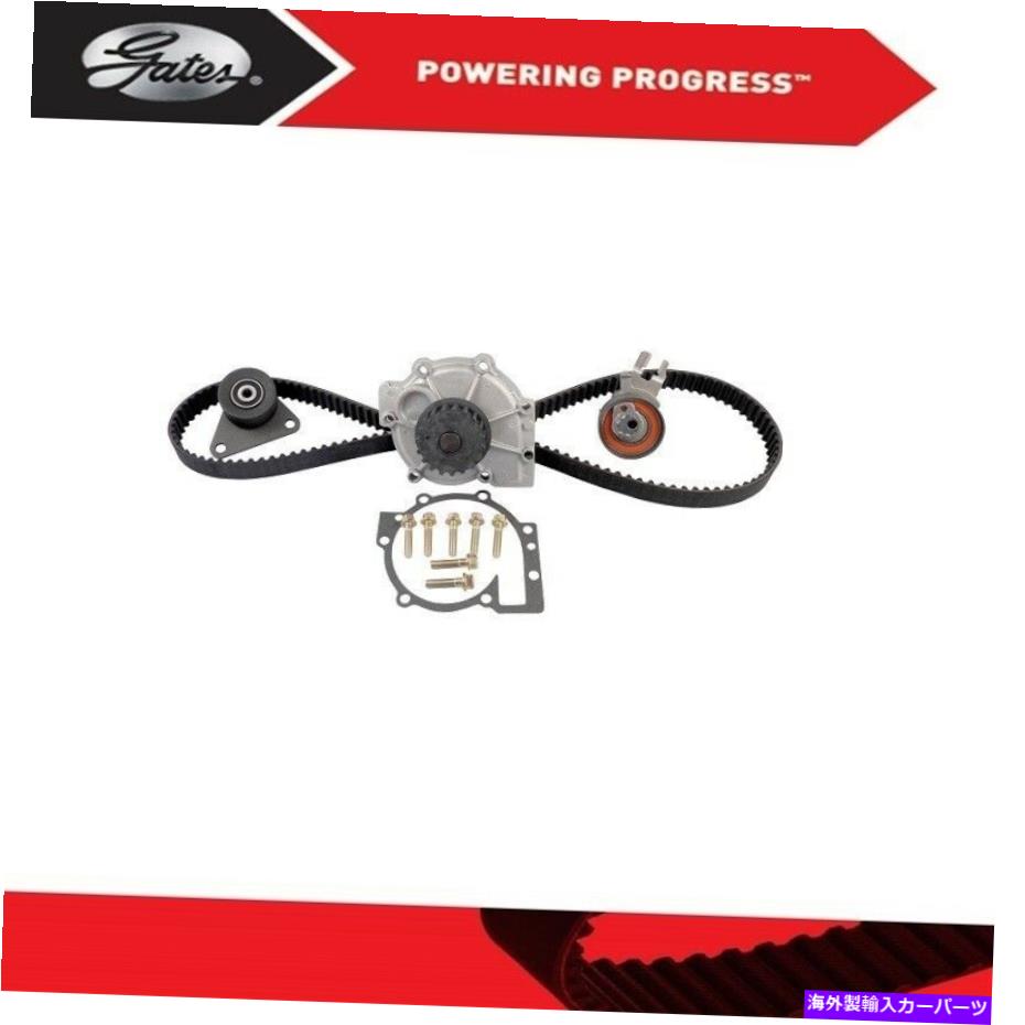 Water Pump 2004年から2006年のウォーターポンプ付きゲートタイミングベルトキットボルボS80 L5-2.5L GATES Timing Belt Kit With Water Pump for 2004-2006 Volvo S80 L5-2.5L【並行輸入品】