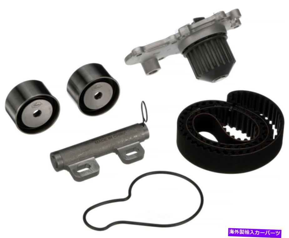 Water Pump ウォーターポンプゲートを備えたエンジンタイミングベルトキットTCKWP246B Engine Timing Belt Kit with Water Pump Gates TCKWP246B【並行輸入品】