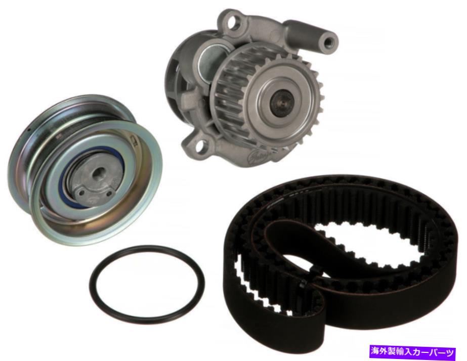 Water Pump ウォーターポンプゲートを備えたエンジンタイミングベルトキットTCKWP296M Engine Timing Belt Kit with Water Pump Gates TCKWP296M【並行輸入品】