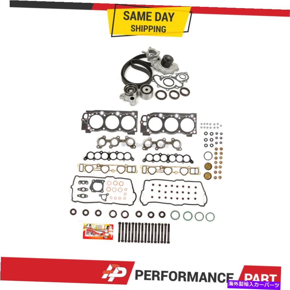 Water Pump ヘッドガスケットセットタイミングベルトキットウォーターポンプ95-04トヨタ3.4 DOHC 5VZFE Head Gasket Set Timing Belt Kit Water Pump for 95-04 Toyota 3.4 DOHC 5VZFE【並行輸入品】