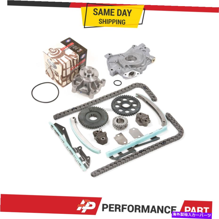 Water Pump 2001 Ford Mustang V8 4.6 281CID VIN X ROMEOのタイミングチェーンキットウォーターオイルポンプ Timing Chain Kit Water Oil Pump for 2001 Ford Mustang V8 4.6 281CID VIN X ROMEO【並行輸入品】