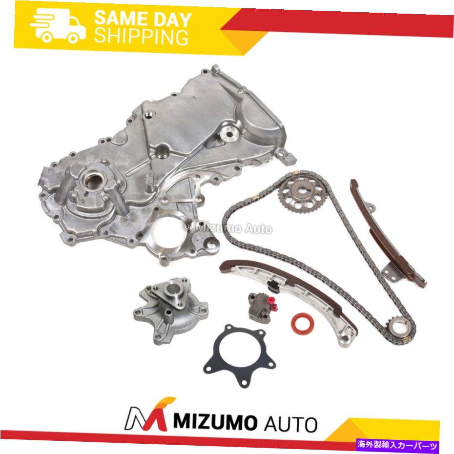 Water Pump タイミングチェーンキットウォーターポンプオイルポンプフィットトヨタエコーヤリスサイオンXA XB 1.5 1nzfe Timing Chain Kit Water Pump Oil Pump Fit Toyota Echo Yaris Scion xA xB 1.5 1NZFE【並行輸入品】