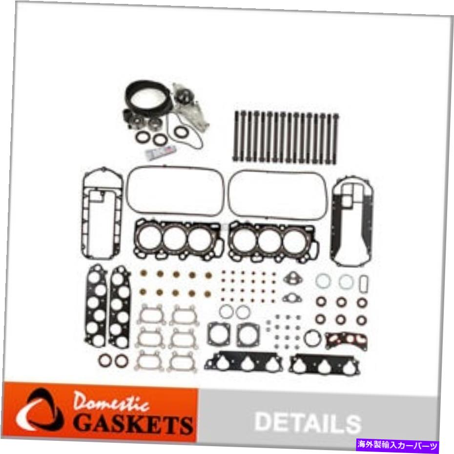 Water Pump ヘッドガスケットセットタイミングベルトキットウォーターポンプフィット03-05 ACURA HONDA J32A3/5/6 Head Gasket Set Timing Belt Kit Water Pump Fit 03-05 Acura Honda J32A3/5/6【並行輸入品】