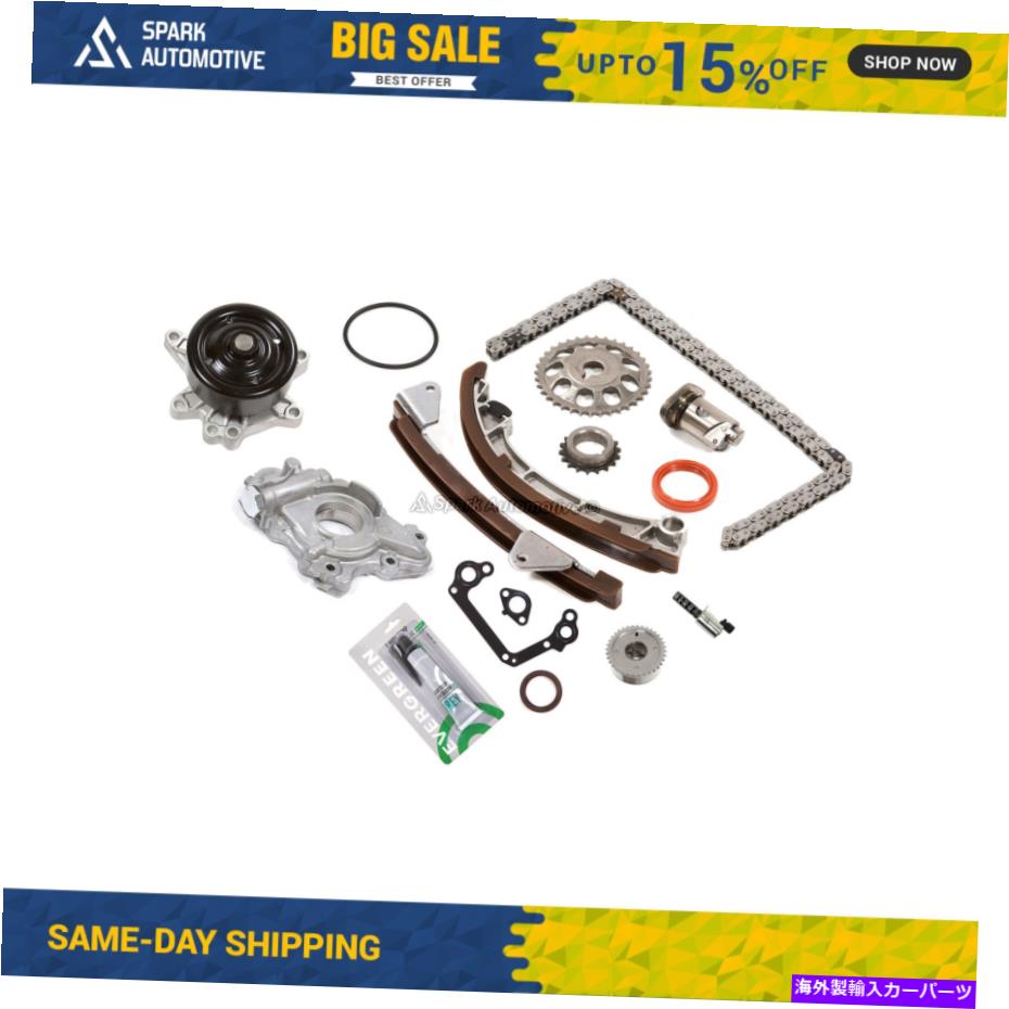 Water Pump タイミングチェーンキットオイルウォーターポンプVVTギアソレノイドフィットトヨタシボレー1zzfe Timing Chain Kit Oil Water Pump VVT Gear Solenoid Fit Toyota Chevrolet 1ZZFE【並行輸入品】｜Us Custom Parts Shop USDM