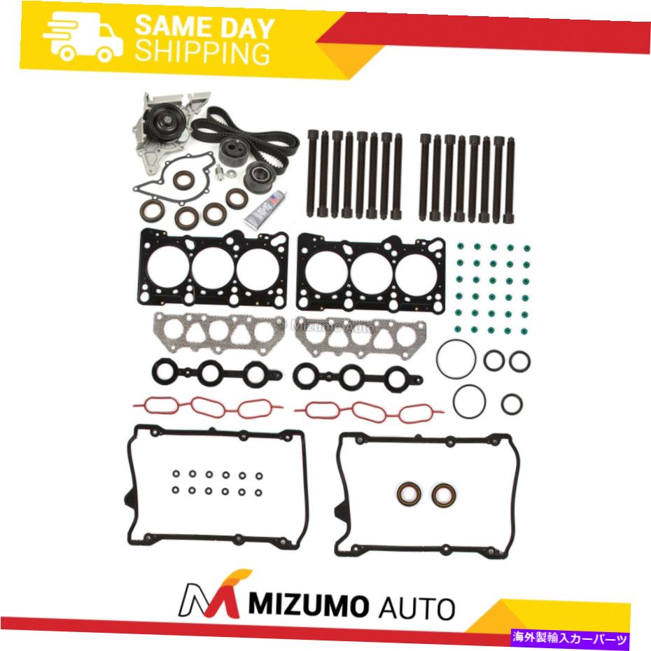 Water Pump ヘッドガスケットセットタイミングベルトキットウォーターポンプフィット98-05 VWパサットアウディA4 A6 Head Gasket Set Timing Belt Kit Water Pump Fit 98-05 VW Passat Audi A4 A6【並行輸入品】