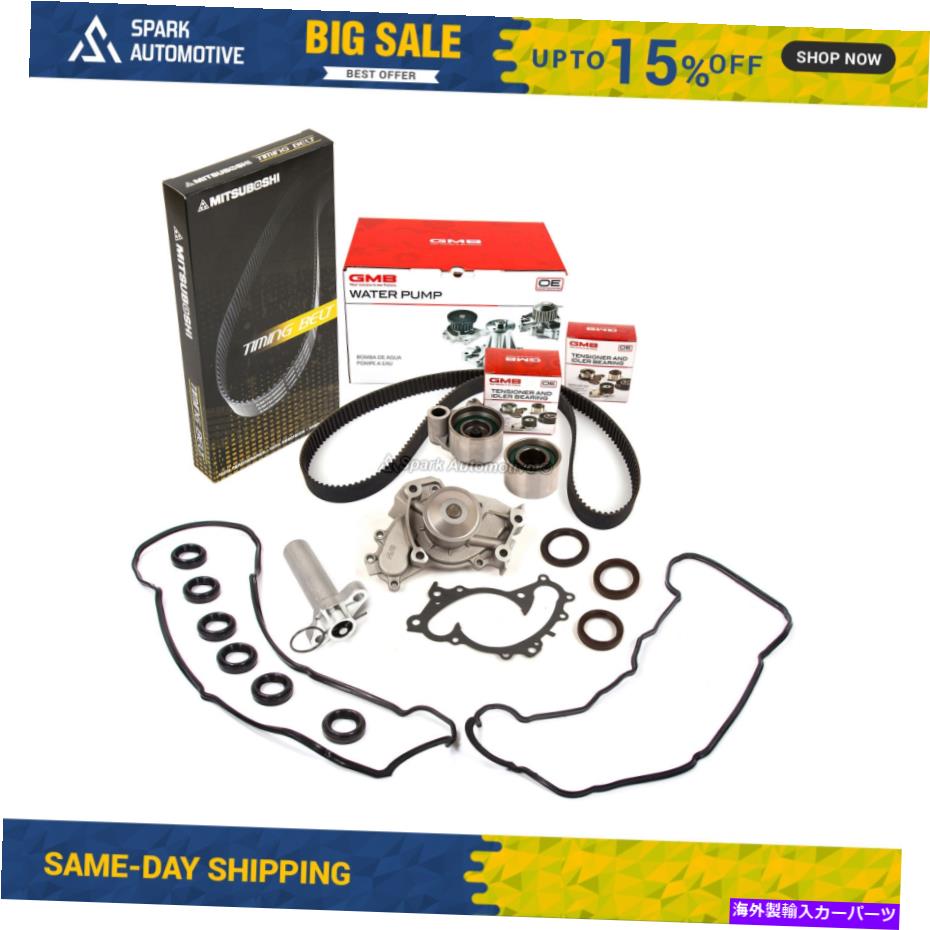 Water Pump タイミングベルトキットテンショナーウォーターポンプシールフィットトヨタレクサス3.0L DOHC 1MZFE Timing Belt Kit Tensioner Water Pump Seals Fit Toyota Lexus 3.0L DOHC 1MZFE【並行輸入品】