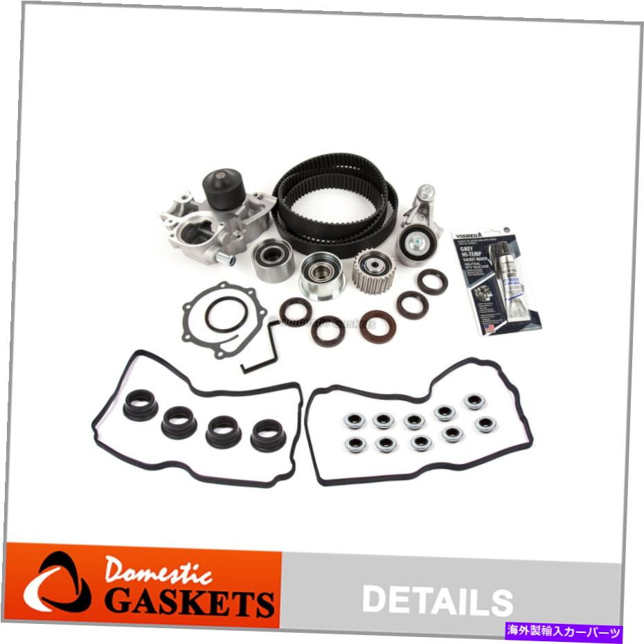 Water Pump タイミングベルトキットウォーターポンプガスケット適合06-09スバルレガシーアウトバック2.5 SOHC EJ25 Timing Belt Kit Water Pump Gasket Fits 06-09 Subaru Legacy Outback 2.5 SOHC EJ25【並行輸入品】