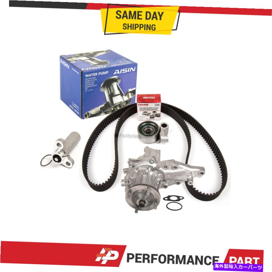 Water Pump 92-97レクサス3.0L DOHC 2JZGE用タイミングベルトキットテンショナーアイシンウォーターポンプ Timing Belt Kit Tensioner AISIN Water Pump for 92-97 Lexus 3.0L DOHC 2JZGE【並行輸入品】