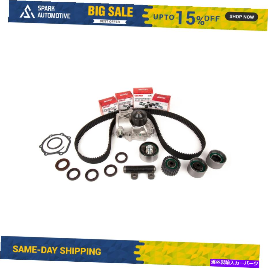 Water Pump タイミングベルトキット油圧テンショナーウォーターポンプフィットスバルEJ18 EJ22 90-FEB.97 Timing Belt Kit Hydraulic Tensioner Water Pump Fit Subaru EJ18 EJ22 90-Feb.97【並行輸入品】