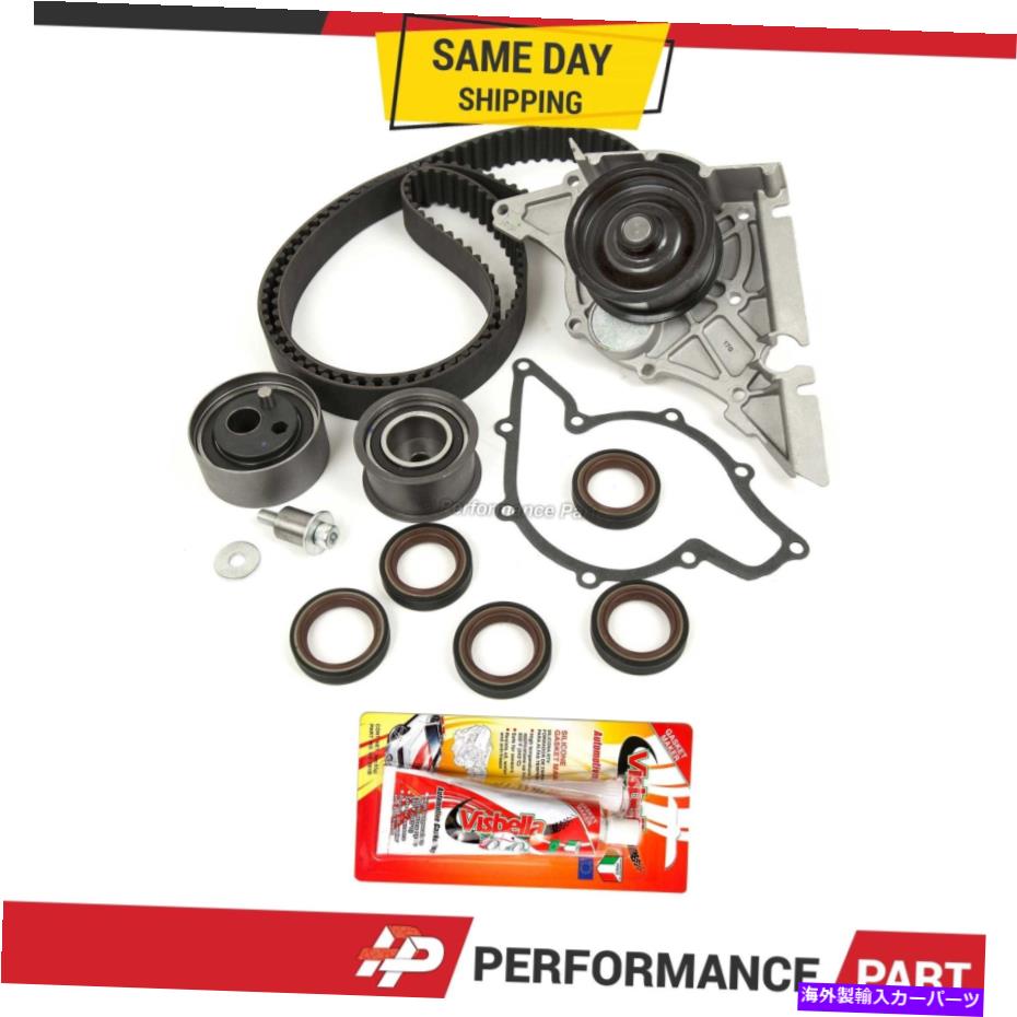 Water Pump アウディA4 A6フォルクスワーゲンパサートV6 2.8L DOHC用タイミングベルトキットウォーターポンプ Timing Belt Kit Water Pump for Audi A4 A6 Volkswagen Passat V6 2.8L DOHC【並行輸入品】